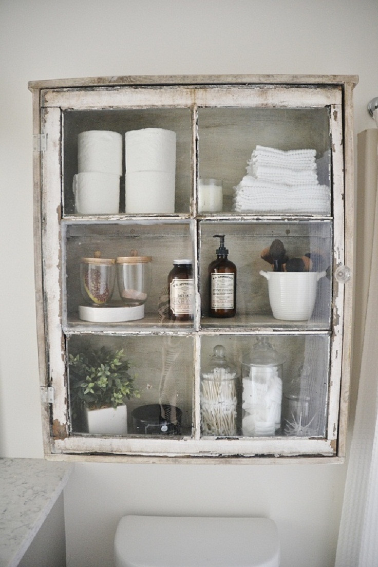 Vintage Bathroom Cabinet
 6 Bathroom Decor Ideas for a Bud Friendly
