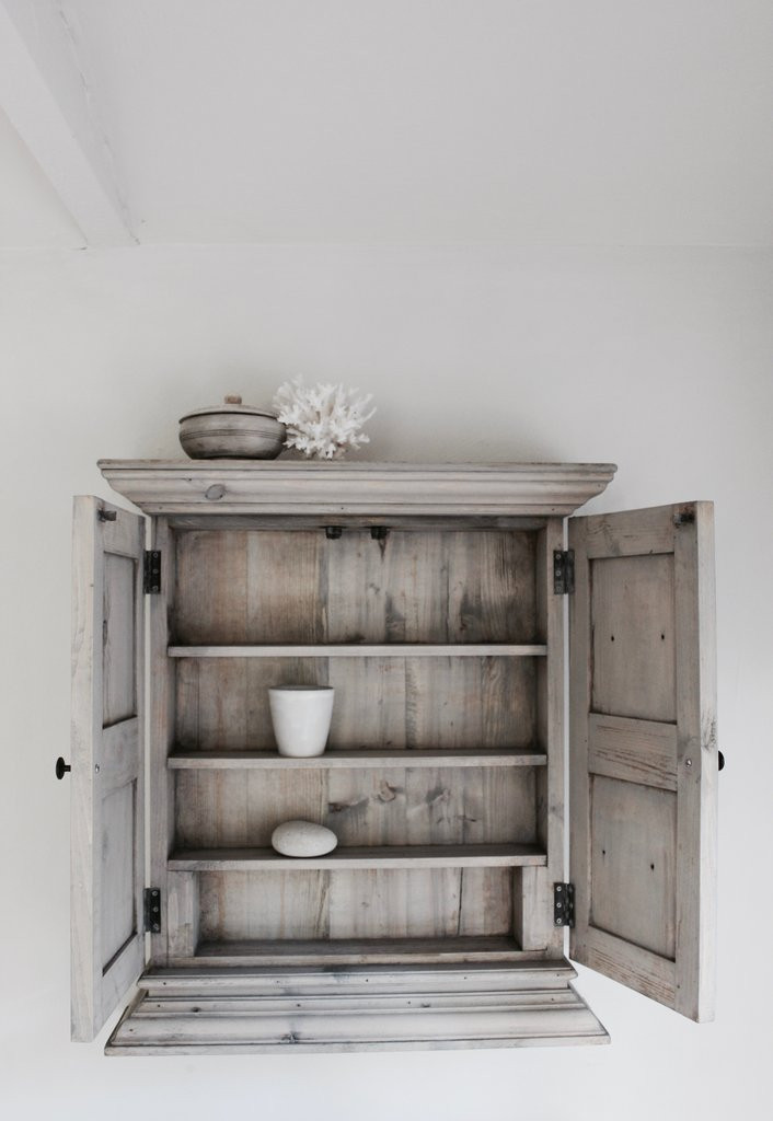 Vintage Bathroom Cabinet
 Vintage Bathroom Cabinet sunbleached & weathered wood