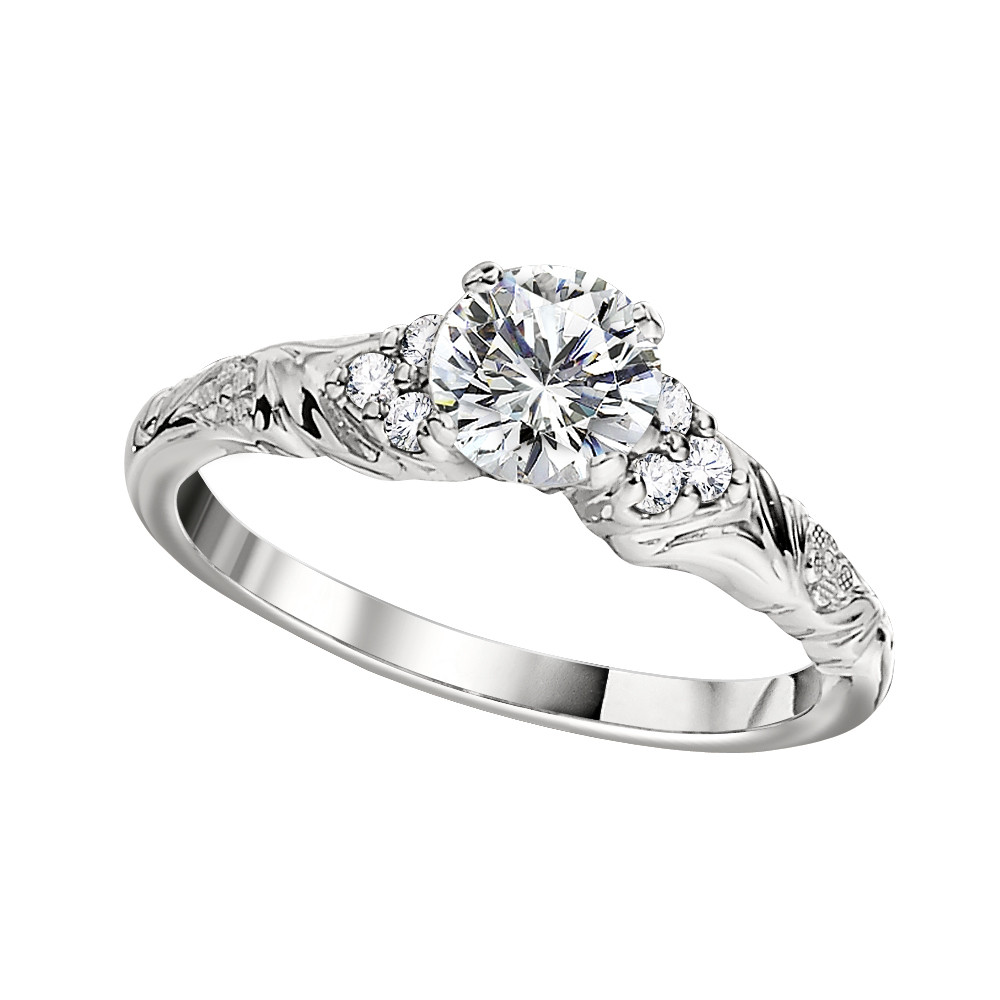 Vintage Style Wedding Band
 Vintage Style Engagement Rings