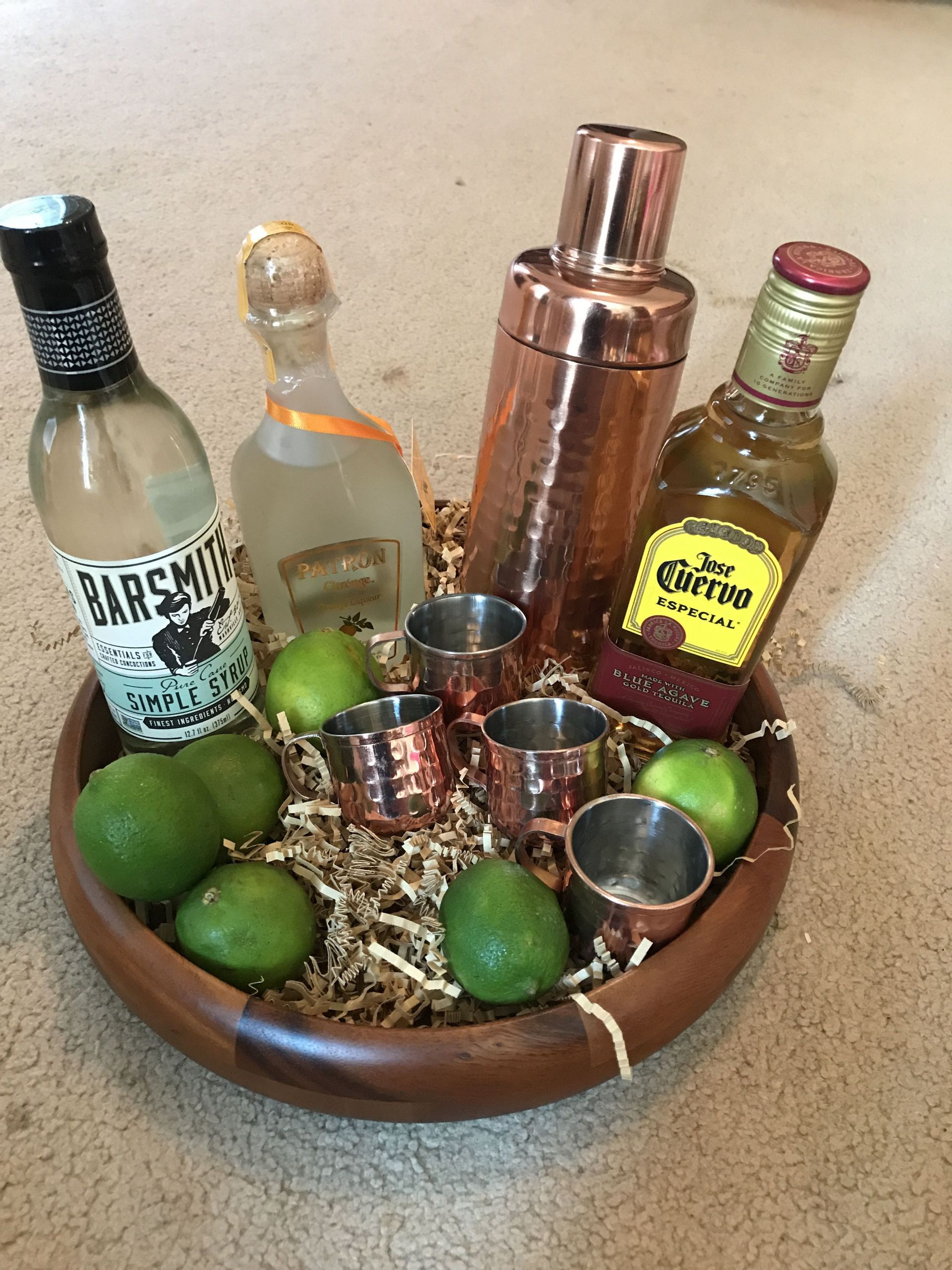 Vodka Gift Basket Ideas
 DIY Gift idea Margarita Basket Includes shaker tequila