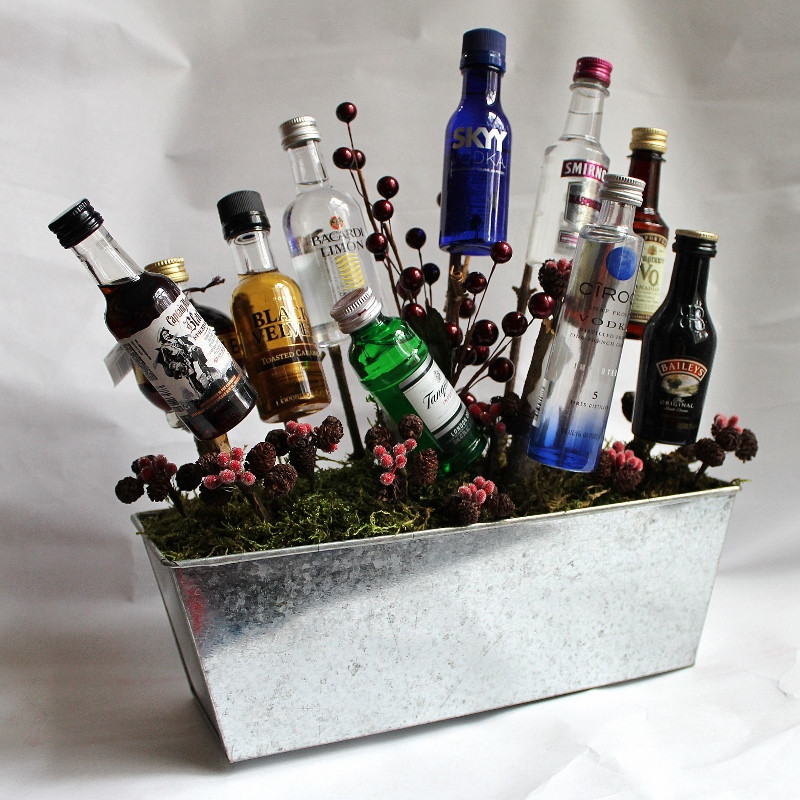 The top 22 Ideas About Vodka Gift Basket Ideas Home