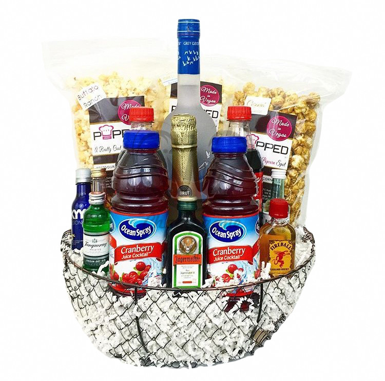 Vodka Gift Basket Ideas
 Deluxe Liquor Gift Basket