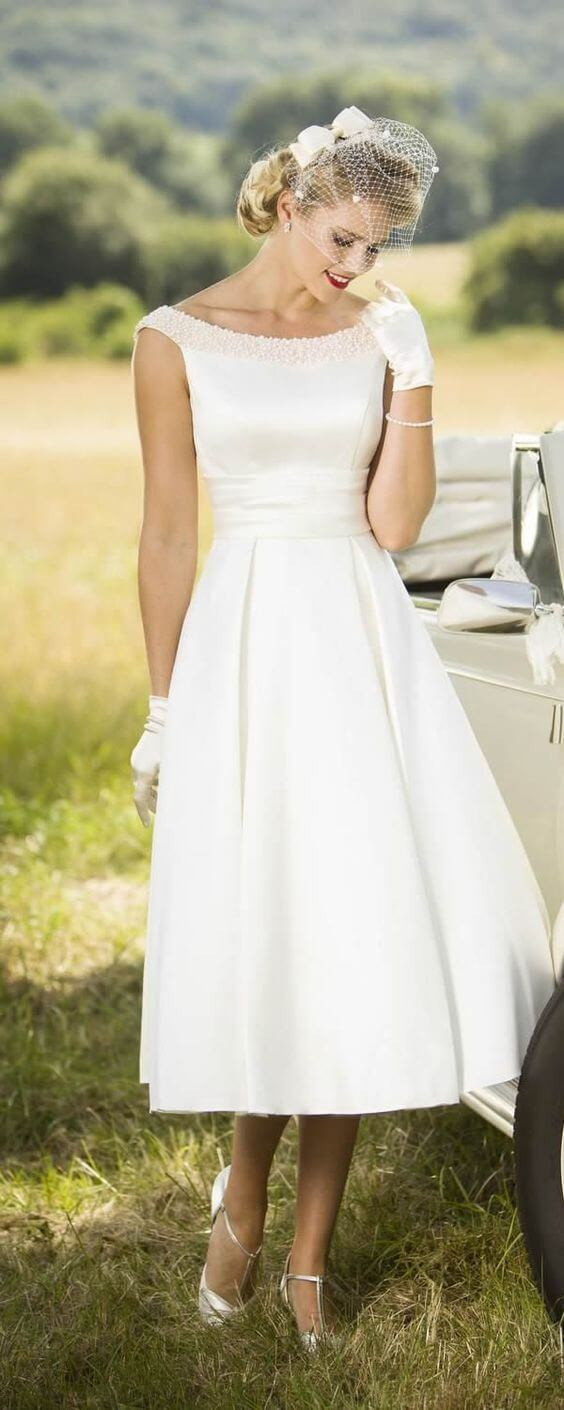 Vow Wedding Dresses
 45 Amazing Short Wedding Dress For Vow Renewal