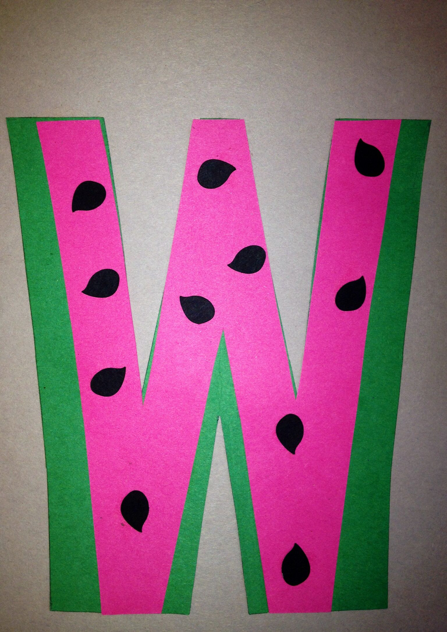 W Crafts For Preschool
 Preschool Letter W Craft