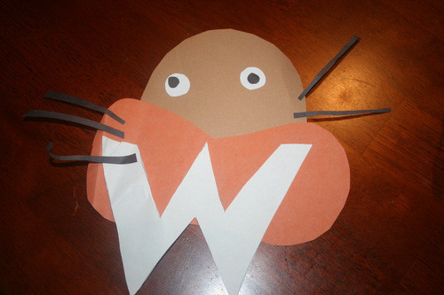 W Crafts For Preschool
 Letter w crafts Preschool and Kindergarten