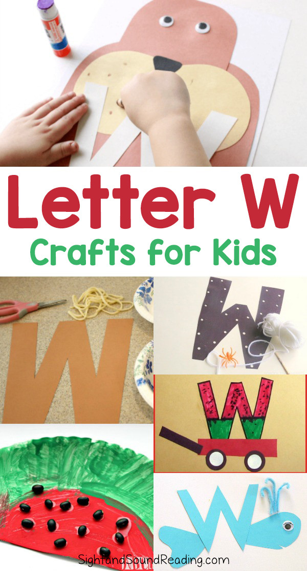 W Crafts For Preschool
 Letter W Crafts for preschool or kindergarten – Fun easy