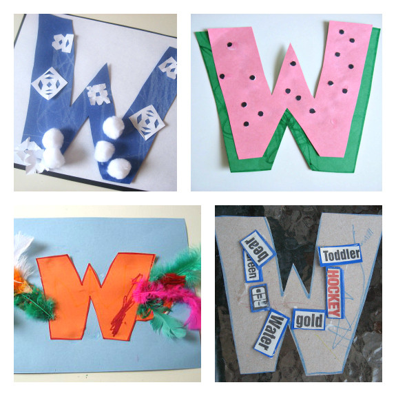 W Crafts For Preschoolers
 Letter The Week W Crafts and Activities No Time For