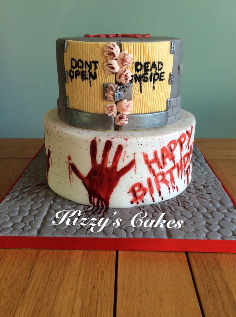 Walking Dead Birthday Cakes
 20 Beautiful Walking Dead Birthday Cake Pattern