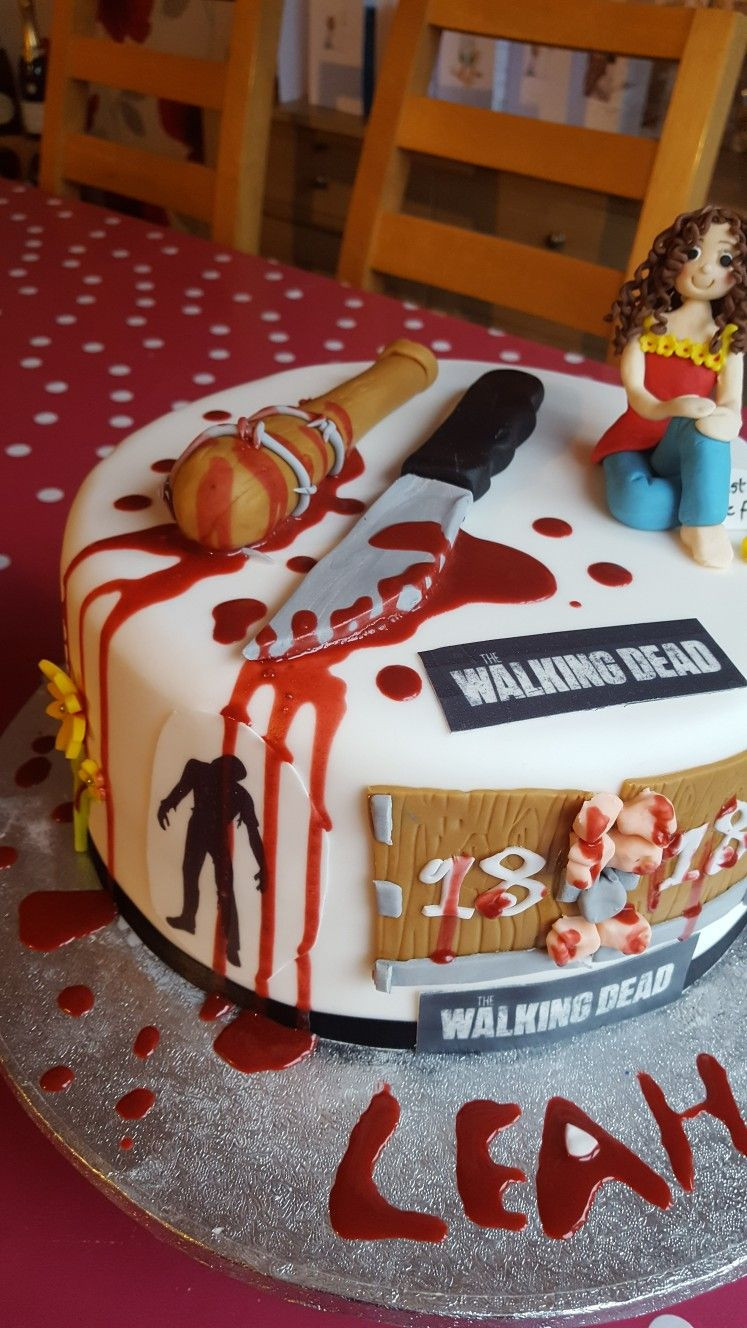 Walking Dead Birthday Cakes
 Walking dead birthday cake