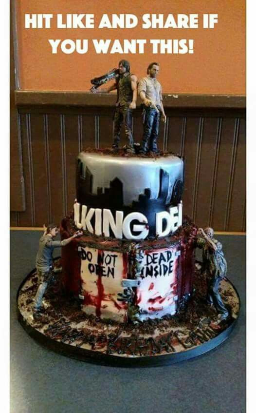 Walking Dead Birthday Cakes
 Food and Drink by Robin Pritchett