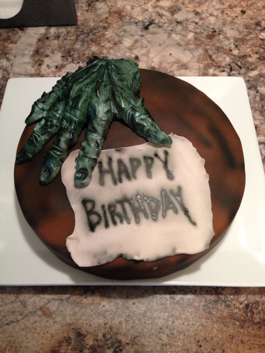 Walking Dead Birthday Cakes
 Walking Dead birthday cake