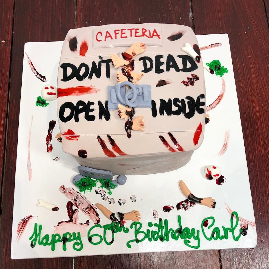 Walking Dead Birthday Cakes
 Walking dead cake ninasfreshbakery ninas cakes