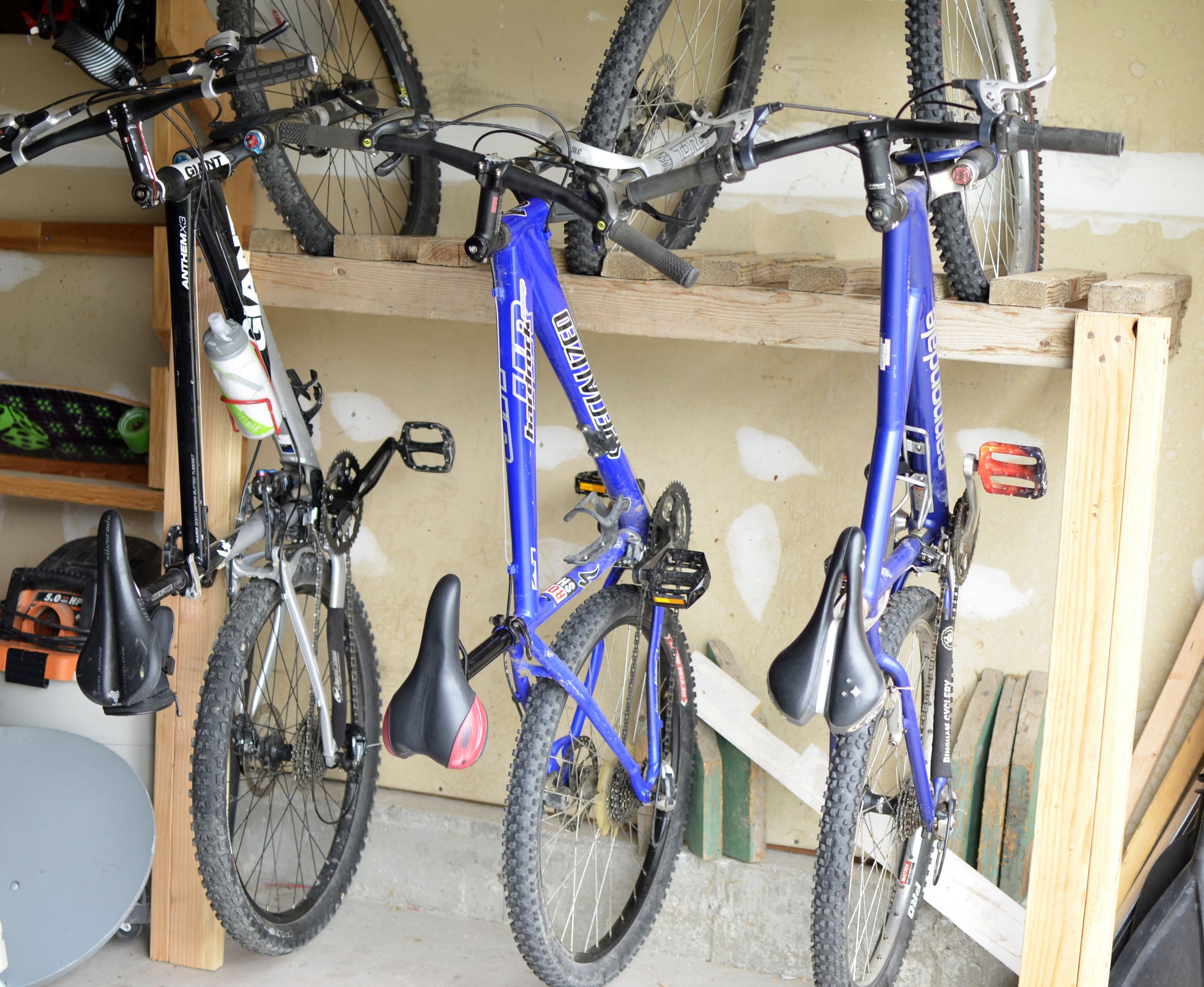 Wall Bike Rack DIY
 Organize Your Garage with DIY Wall Solutions The