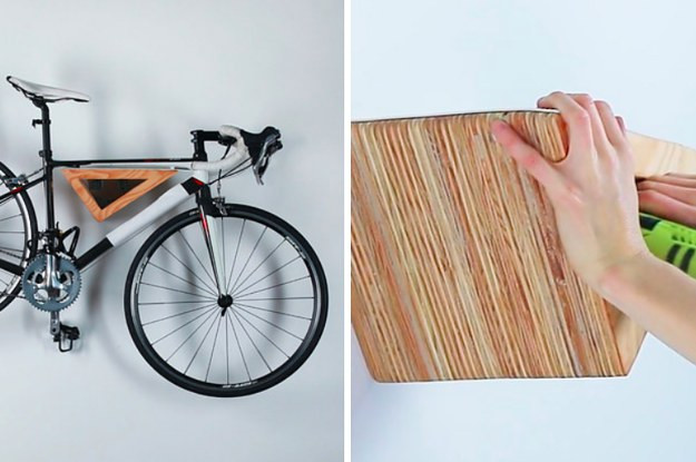 Wall Bike Rack DIY
 This DIY Wooden Bike Rack Will Look Gorgeous Your Wall