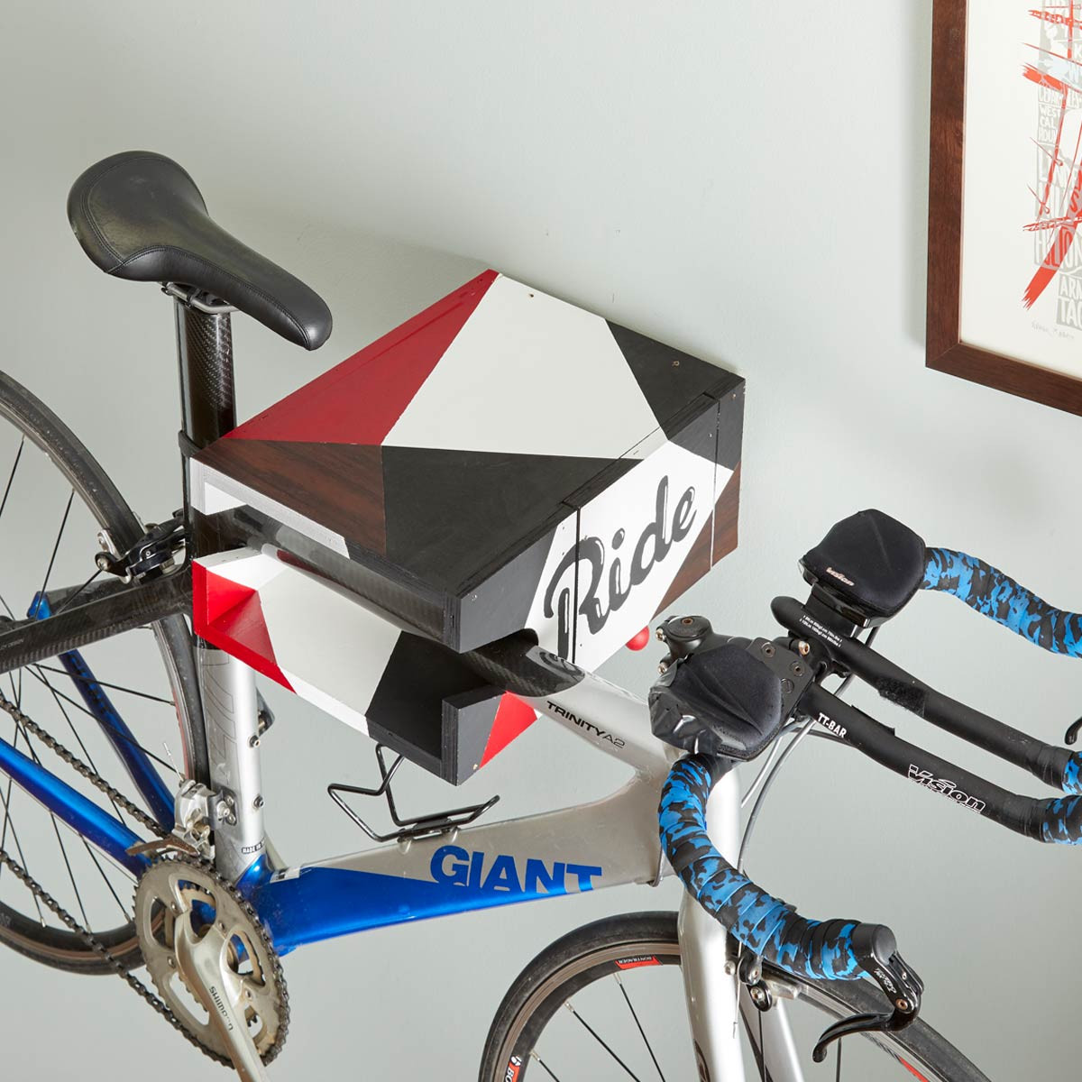 Wall Bike Rack DIY
 How To Build A Wall Mounted Bike Rack With Storage — The