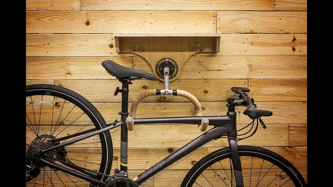 Wall Bike Rack DIY
 DIY Bike Rack