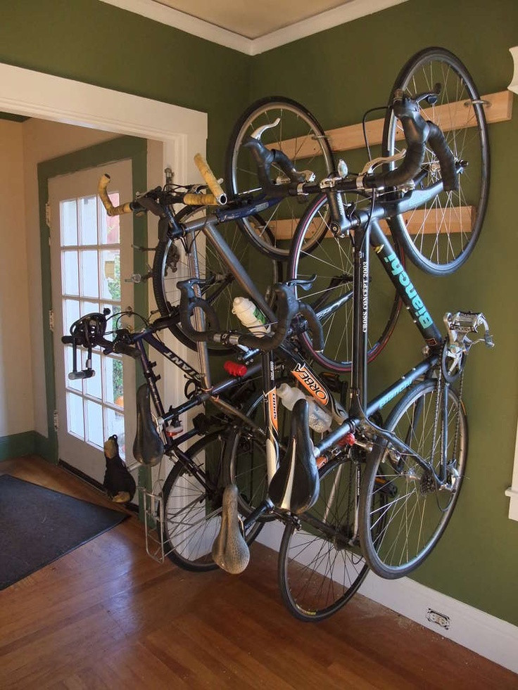 Wall Bike Rack DIY
 wall mount bike rack