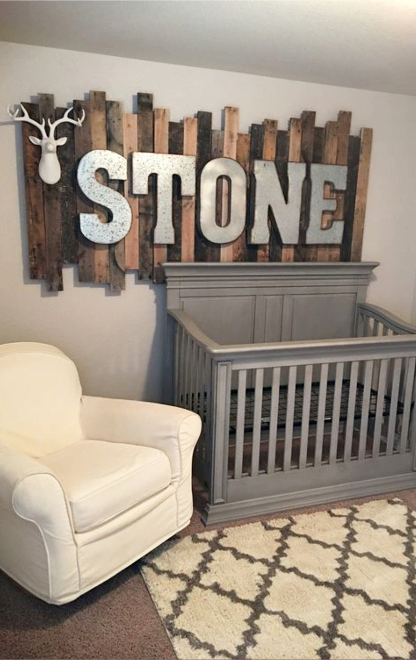 Wall Decoration For Baby Boy Room
 Rustic Baby Boy Nursery Themes PICTURES & Nursery Decor