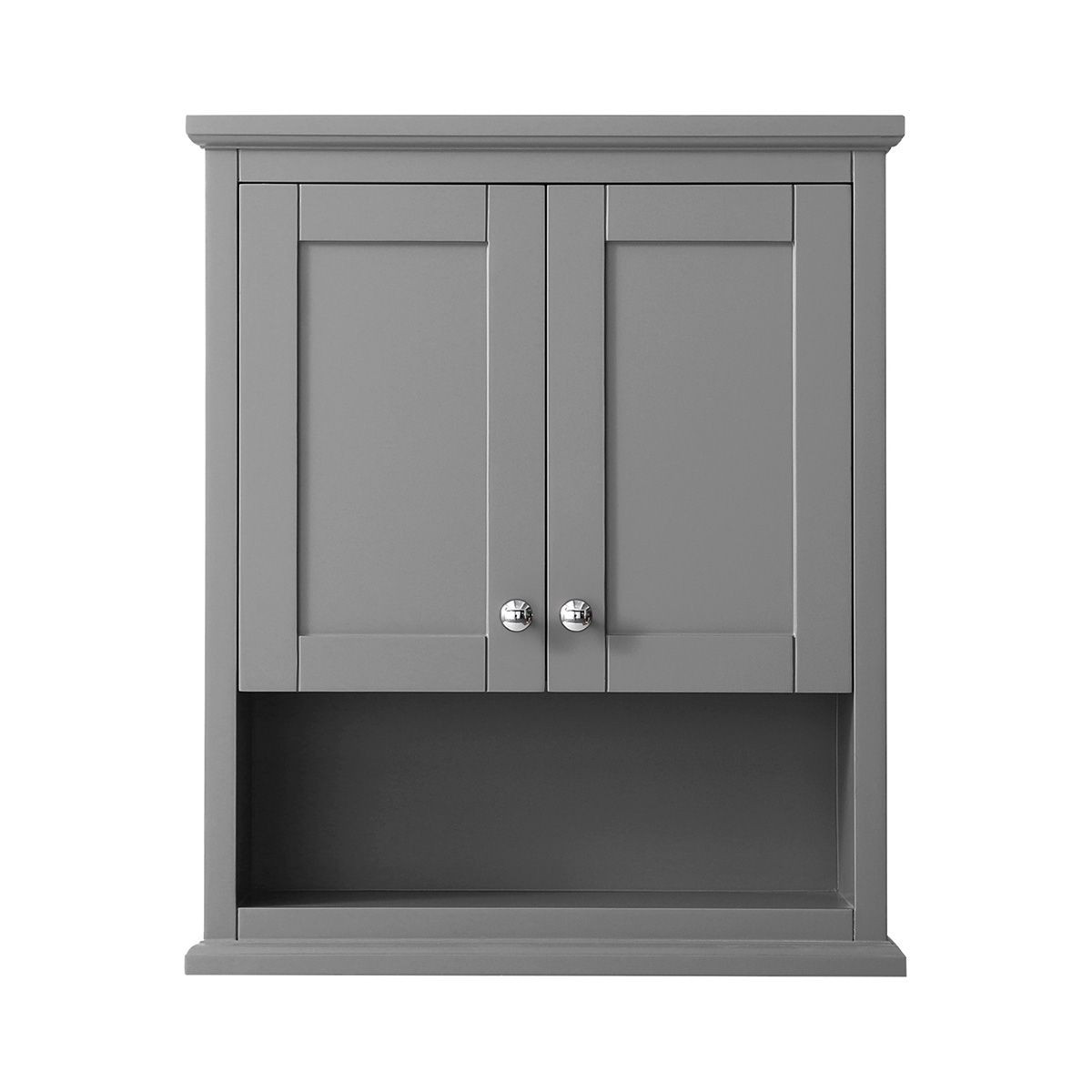 Wall Mounted Bathroom Storage Cabinet
 Wall Mounted Bathroom Storage Cabinet in Dark Gray