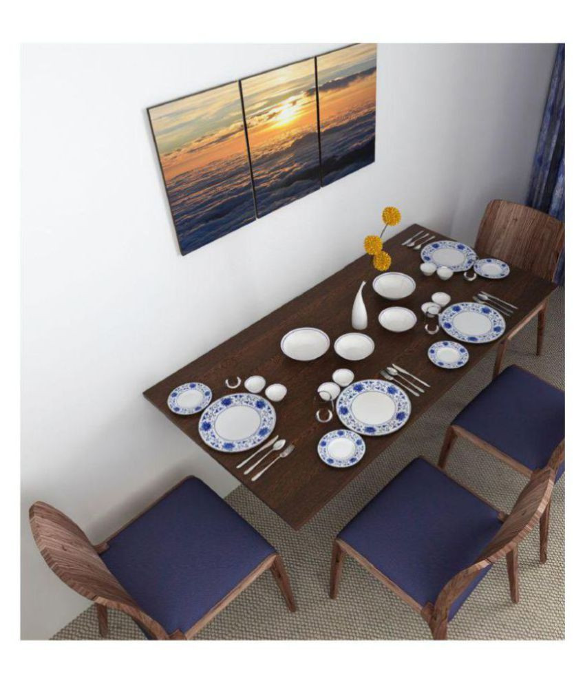 Wall Mounted Kitchen Tables
 BLUEWUD Particle Board Hemming Wall Mounted Folding Dining