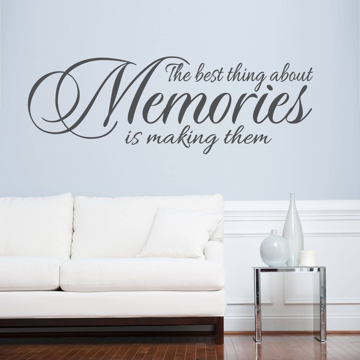 Wall Quotes For Living Room
 Making Memories Wall Quote Decal