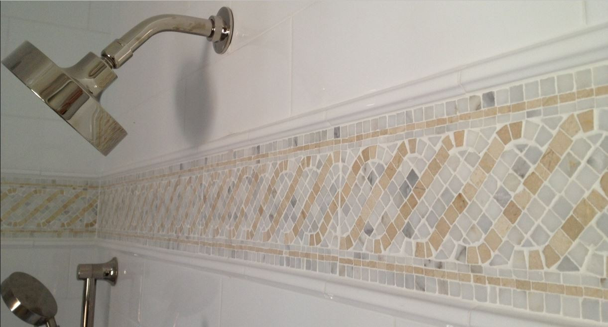 Wallpaper Border Bathroom Ideas