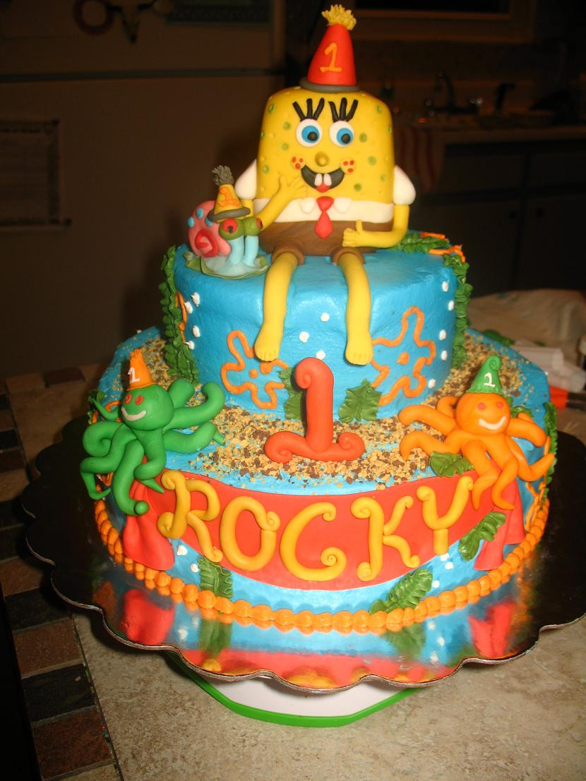 Walmart Cakes Designs For Birthday
 Spongebob Cakes – Decoration Ideas