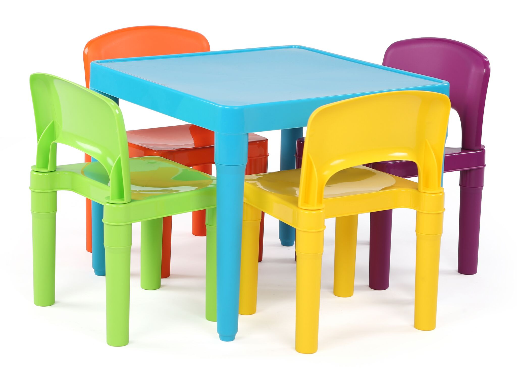 Walmart Kids Table Set
 Tot Tutors Playtime Kids Plastic Table and 4 Chairs Set