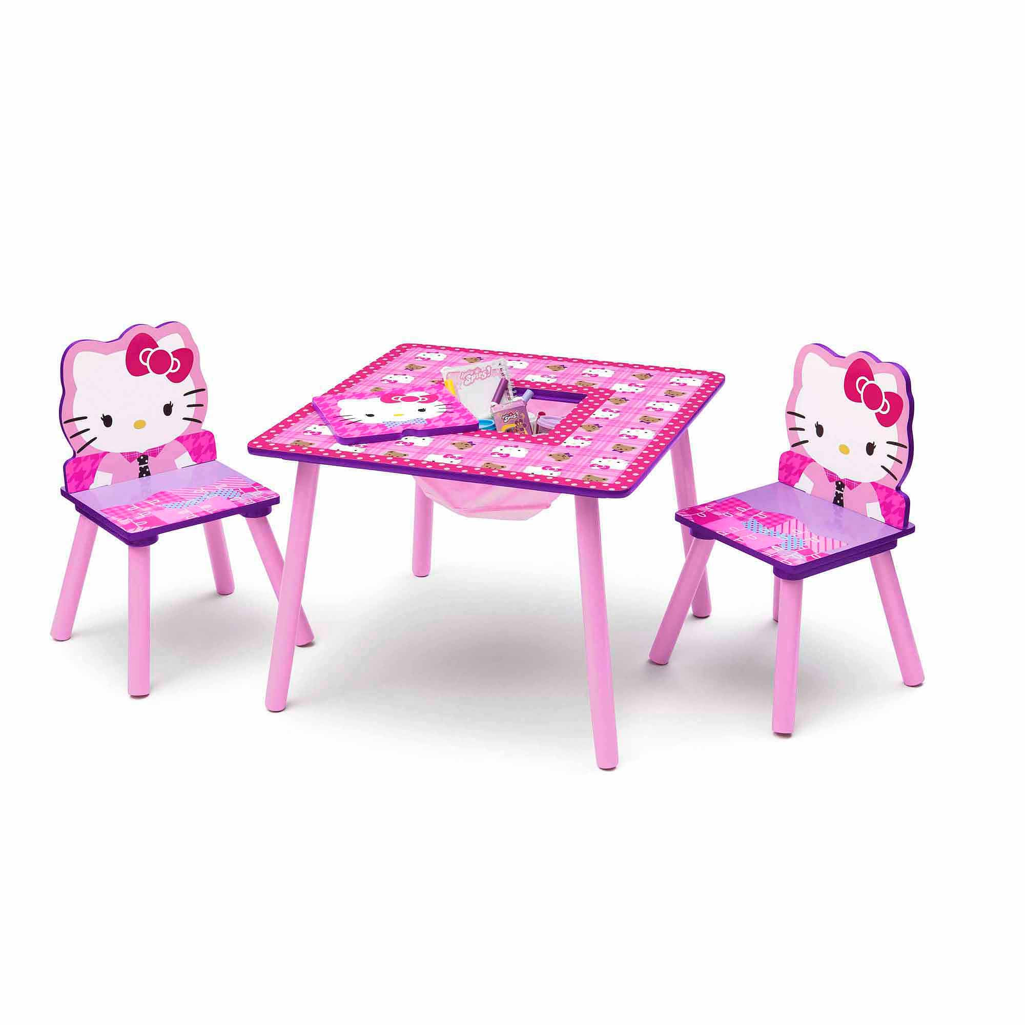 Walmart Kids Table Set
 Hello Kitty Toddler Table and Chair Set with Storage