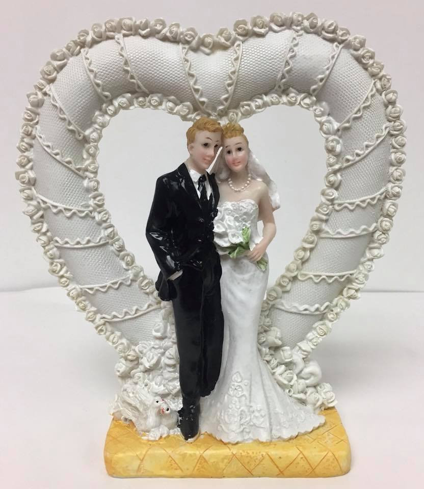 Walmart Wedding Cake Toppers
 Wedding Heart Couple Figurine Cake Topper Decoration