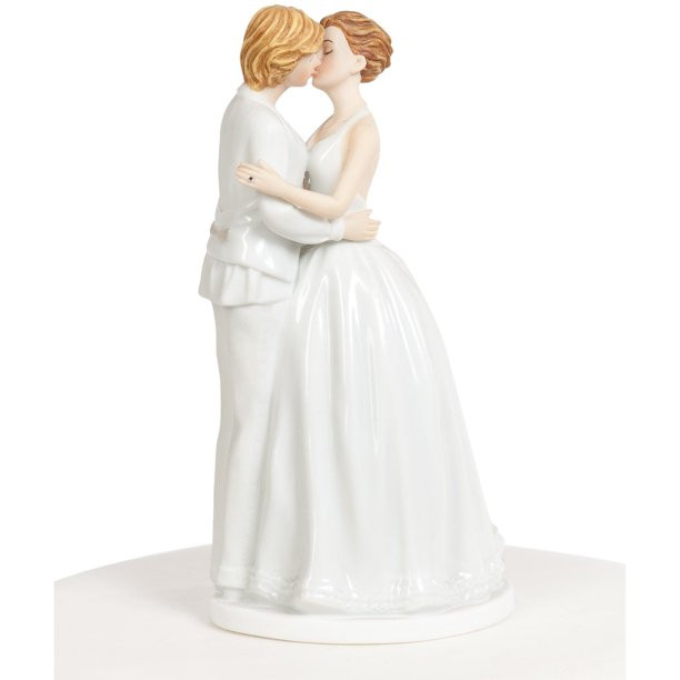 Walmart Wedding Cake Toppers
 "Romance" Gay Lesbian Wedding Cake Topper Walmart