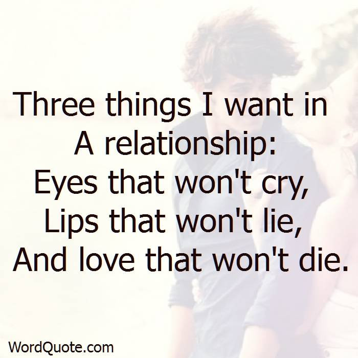Want A Relationship Quotes
 16 Strong Relationship Quotes Love Saying