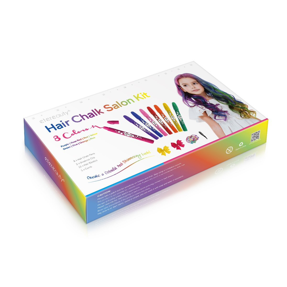 Washable Hair Coloring For Kids
 Hair Chalk ETEREAUTY Hair Chalk Pens 10 Colours