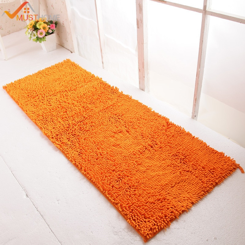 Washable Rugs For Living Room
 40X100cm 15"x39" Microfiber Area Rug For Kitchen Machine