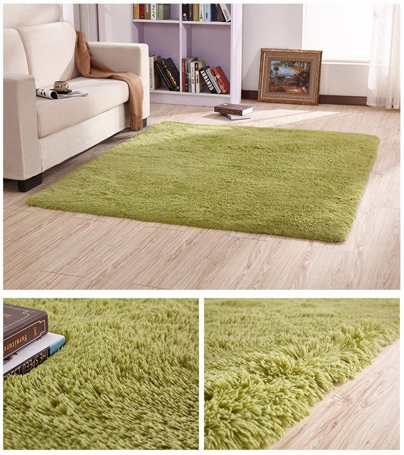 Washable Rugs For Living Room
 Carpet Warm Mat Washable Bedroom living Room Teapoy