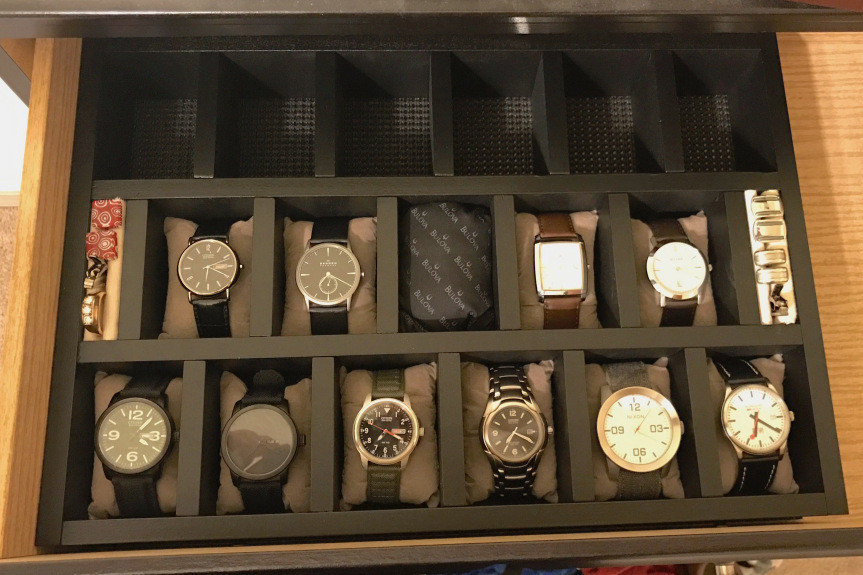 Watch Organizer DIY
 DIY Custom Watch Storage Case – The Wandering Engineer