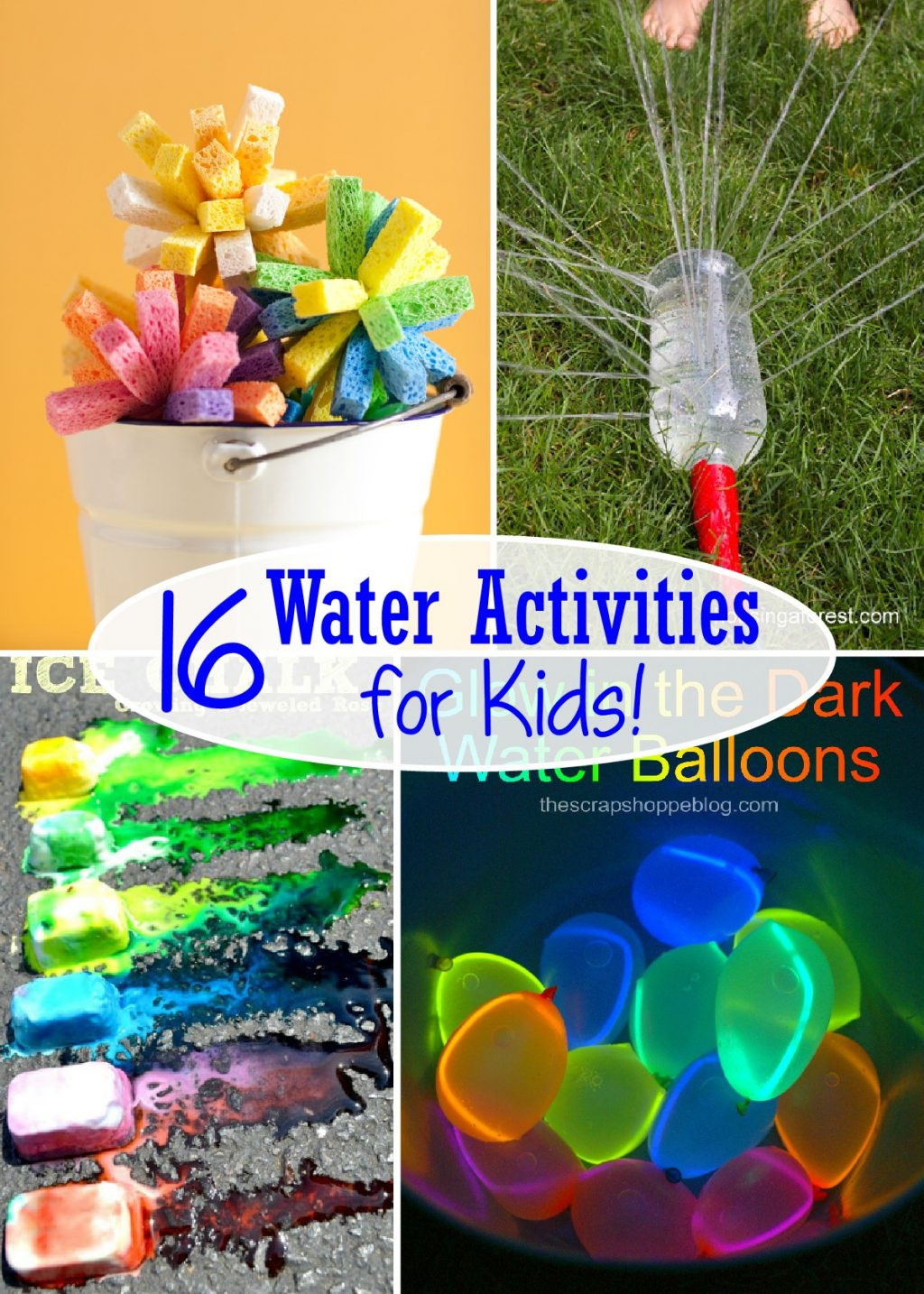 Water Crafts For Kids
 16 Water Activities for Kids The Scrap Shoppe
