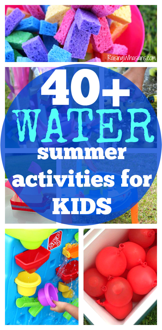 Water Crafts For Kids
 40 Water Summer Activities for Kids Printable Checklist