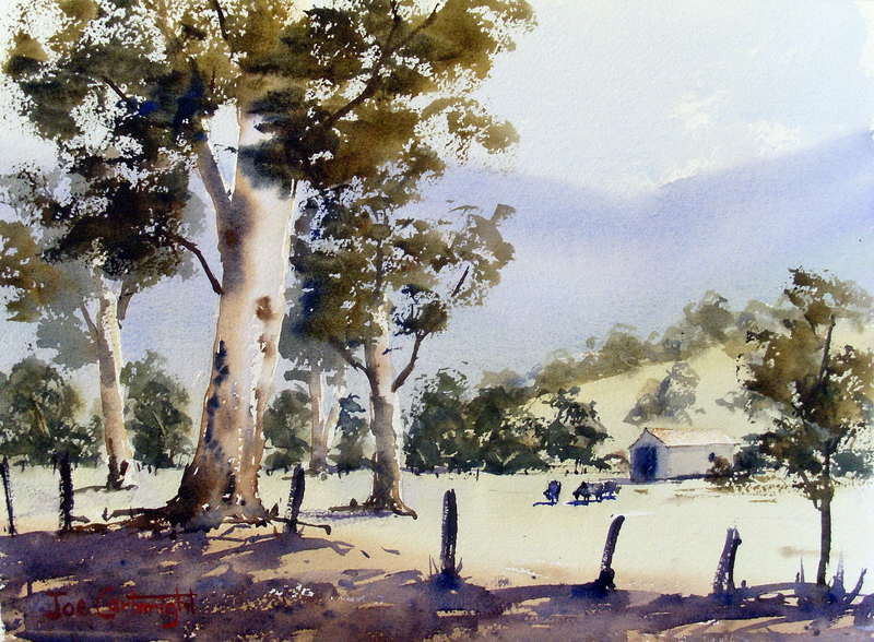 Watercolor Paintings Landscape
 Free watercolor painting landscape demonstrations How to