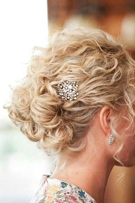 Wavy Updos Hairstyles
 Updo Hairstyles for Short Curly Hair