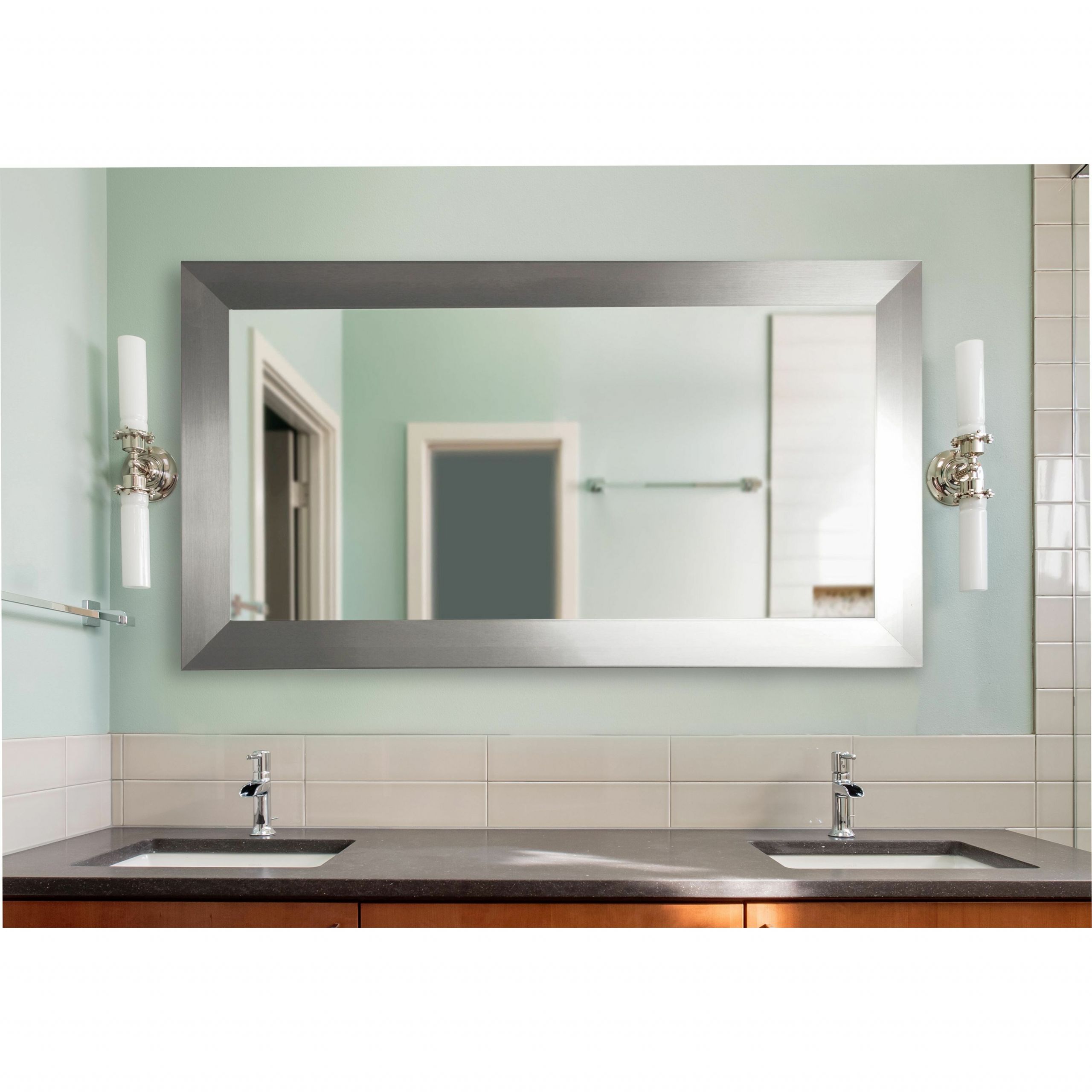 Wayfair Bathroom Mirrors
 Rayne Mirrors Double Wide Vanity Wall Mirror & Reviews