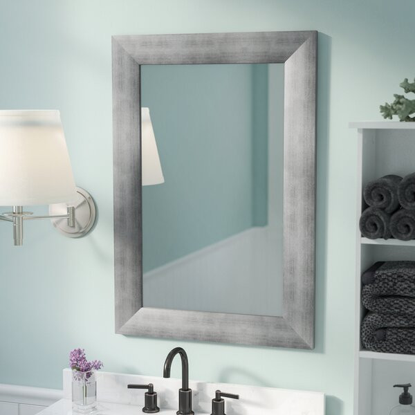 Wayfair Bathroom Mirrors
 Rosecliff Heights Rectangle Muted Cool Wall Mirror