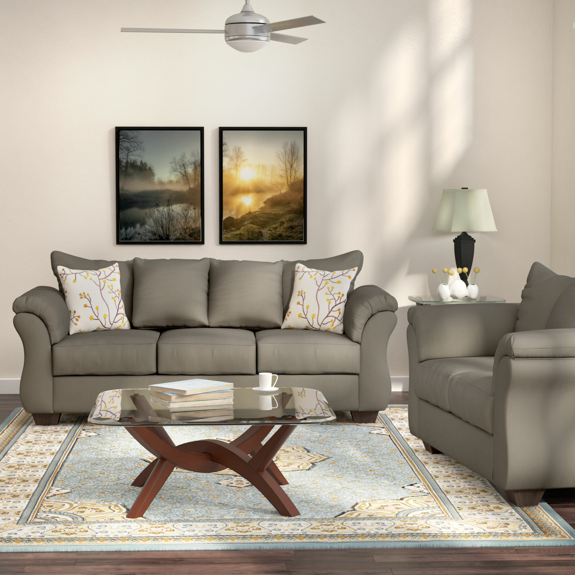 Wayfair Living Room Ideas
 Andover Mills Chisolm 2 Piece Living Room Set & Reviews