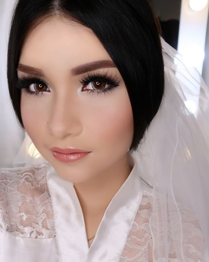 Wedding Airbrush Makeup
 Ms Ivy Wedding Airbrush Makeup by MarisaFe Bridal