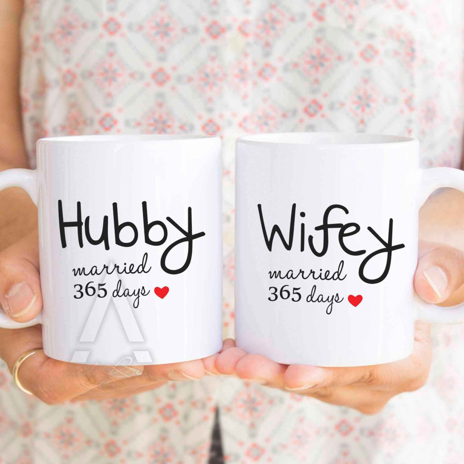 Wedding Anniversary Gift Ideas For Friends
 1 year wedding anniversary t for him couple coffee