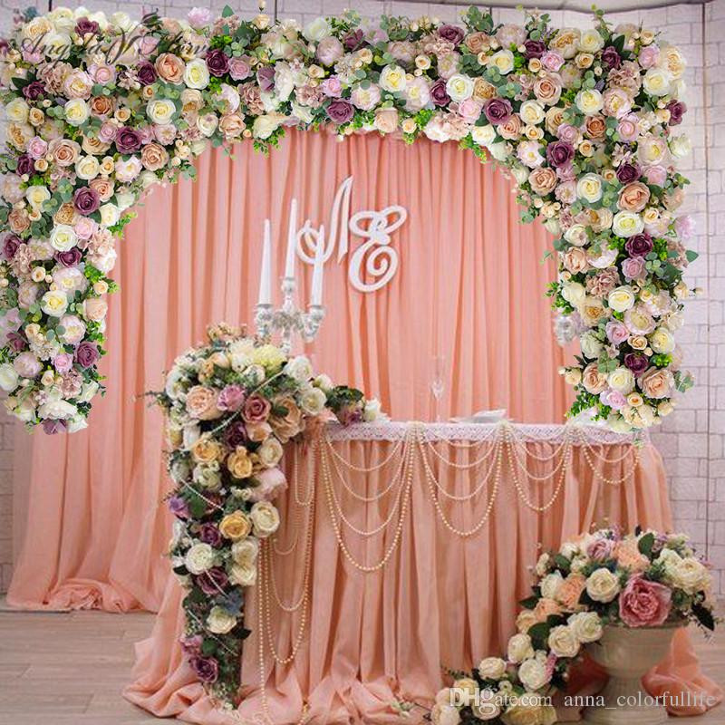 Wedding Backdrop DIY
 2019 Customize DIY Wedding Backdrop Decor Artificial