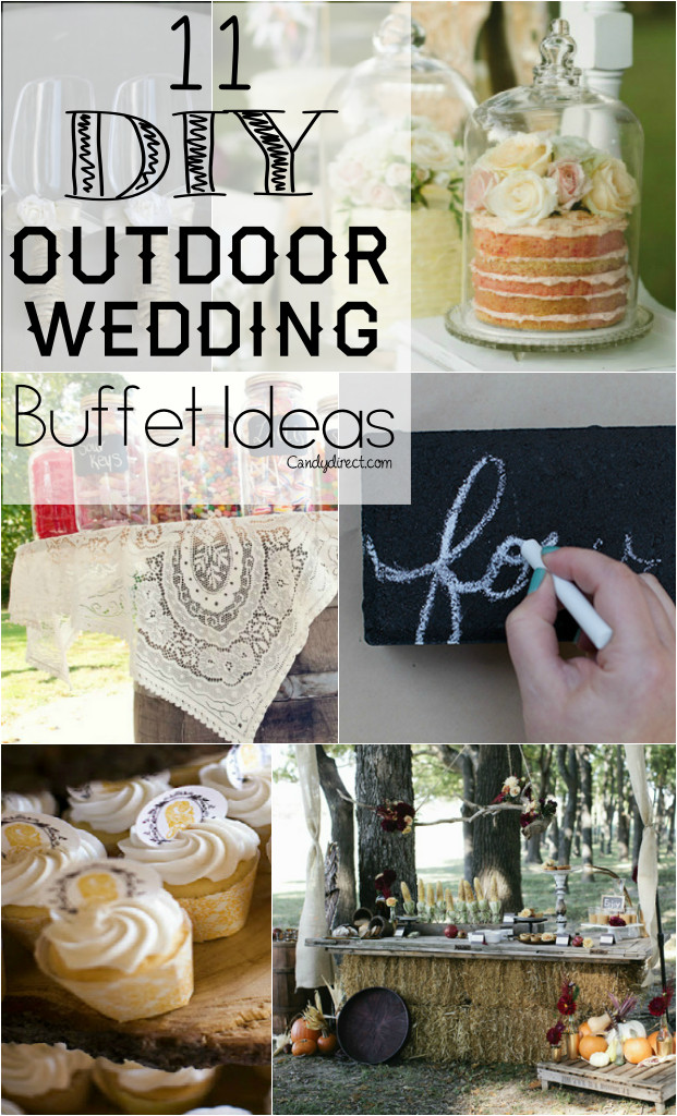 Wedding Buffet Menu Ideas DIY
 11 DIY Candy Ideas For Rustic Weddings