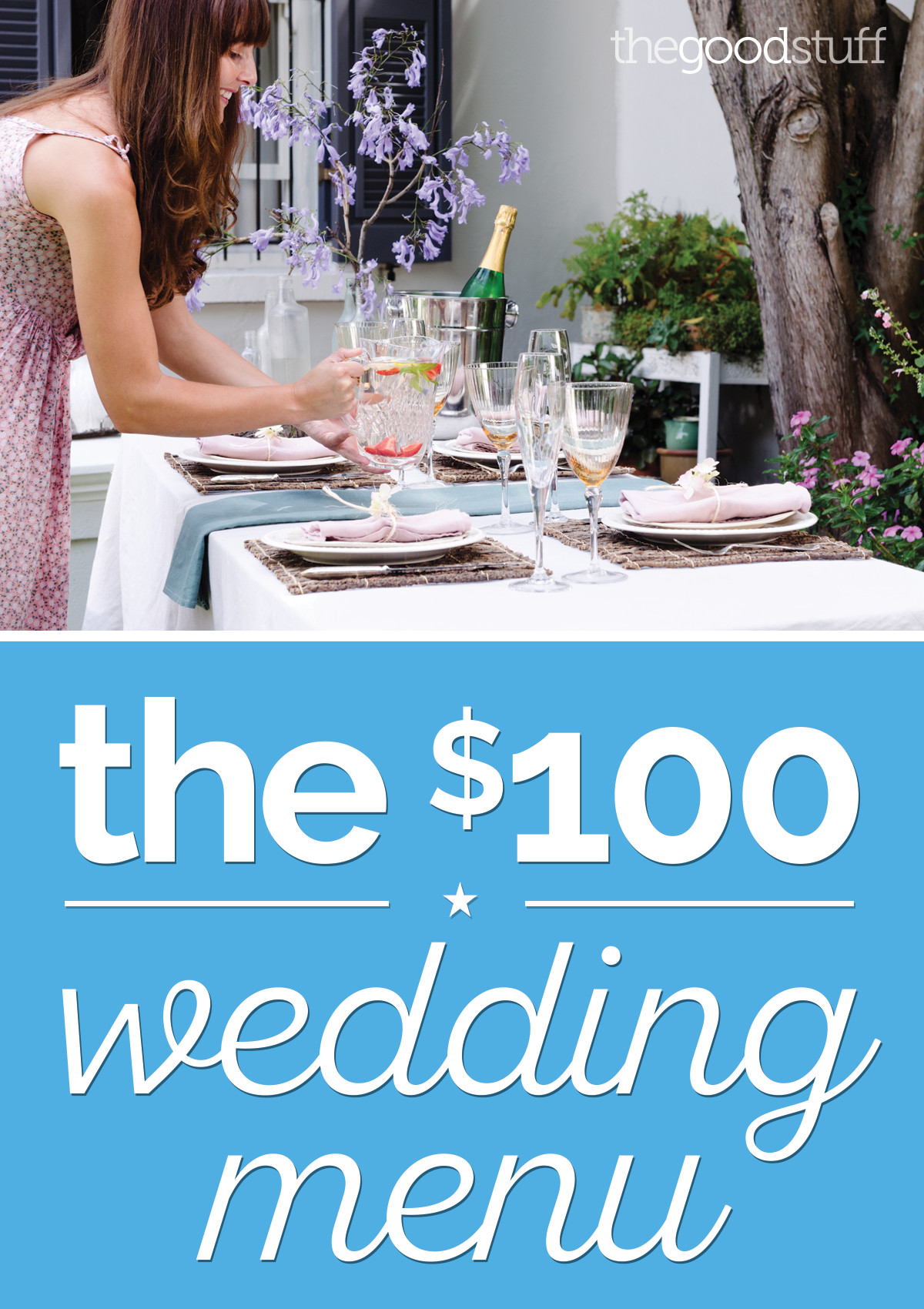 Wedding Buffet Menu Ideas DIY
 A DIY Wedding Menu for Just $100