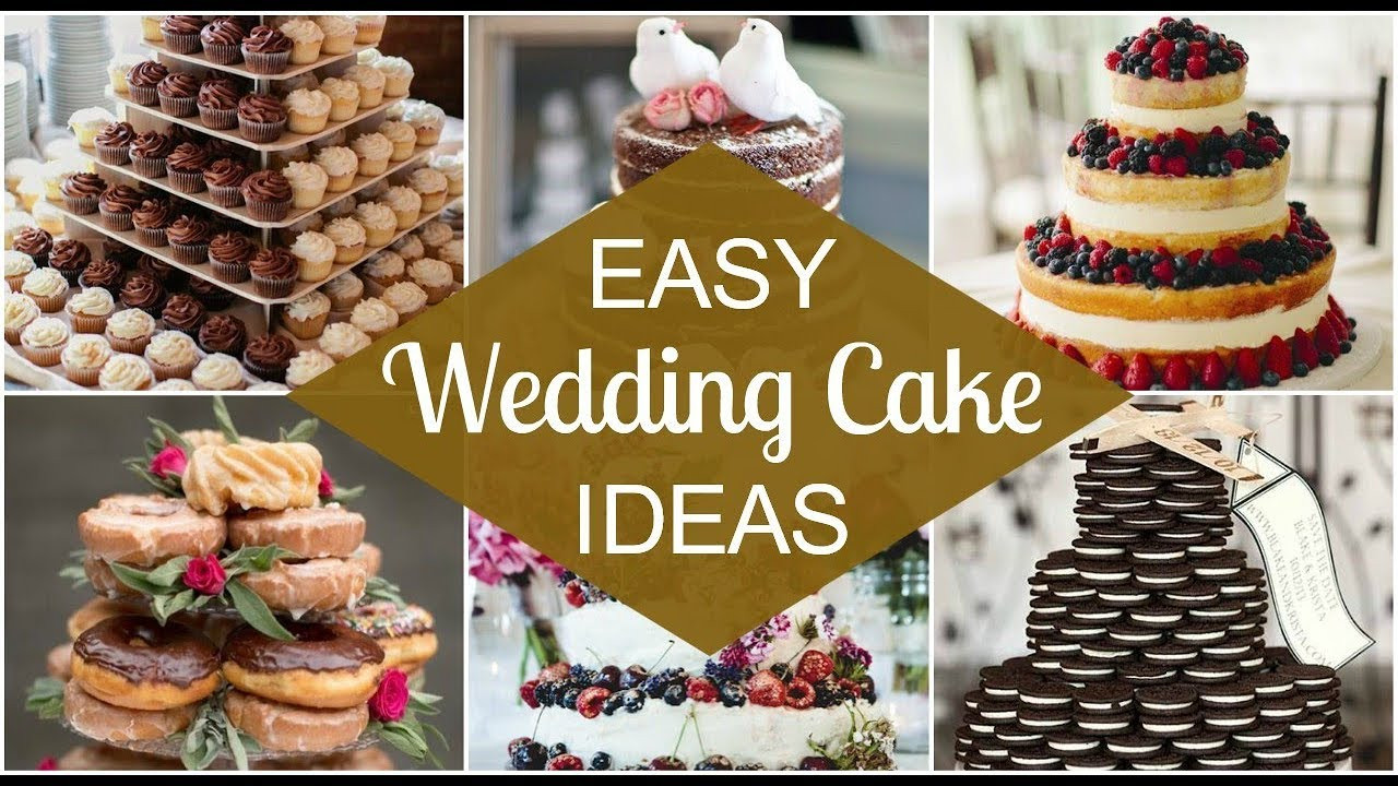 Wedding Cake DIY
 Easy DIY Wedding Cake Ideas GORGEOUS