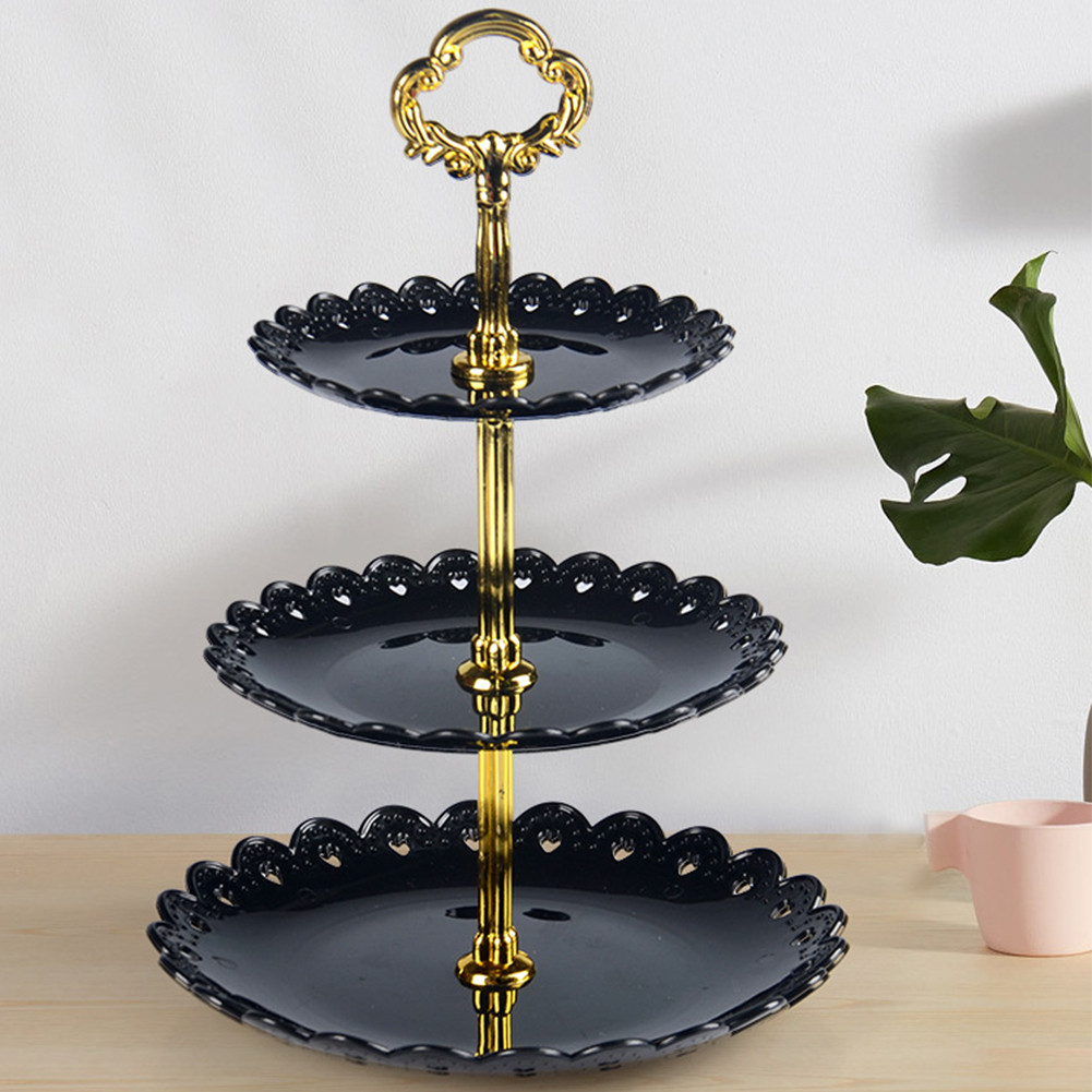 Wedding Cake Plate
 2019 New Cake Stand 3 Layers Wedding Cake Plate Stand